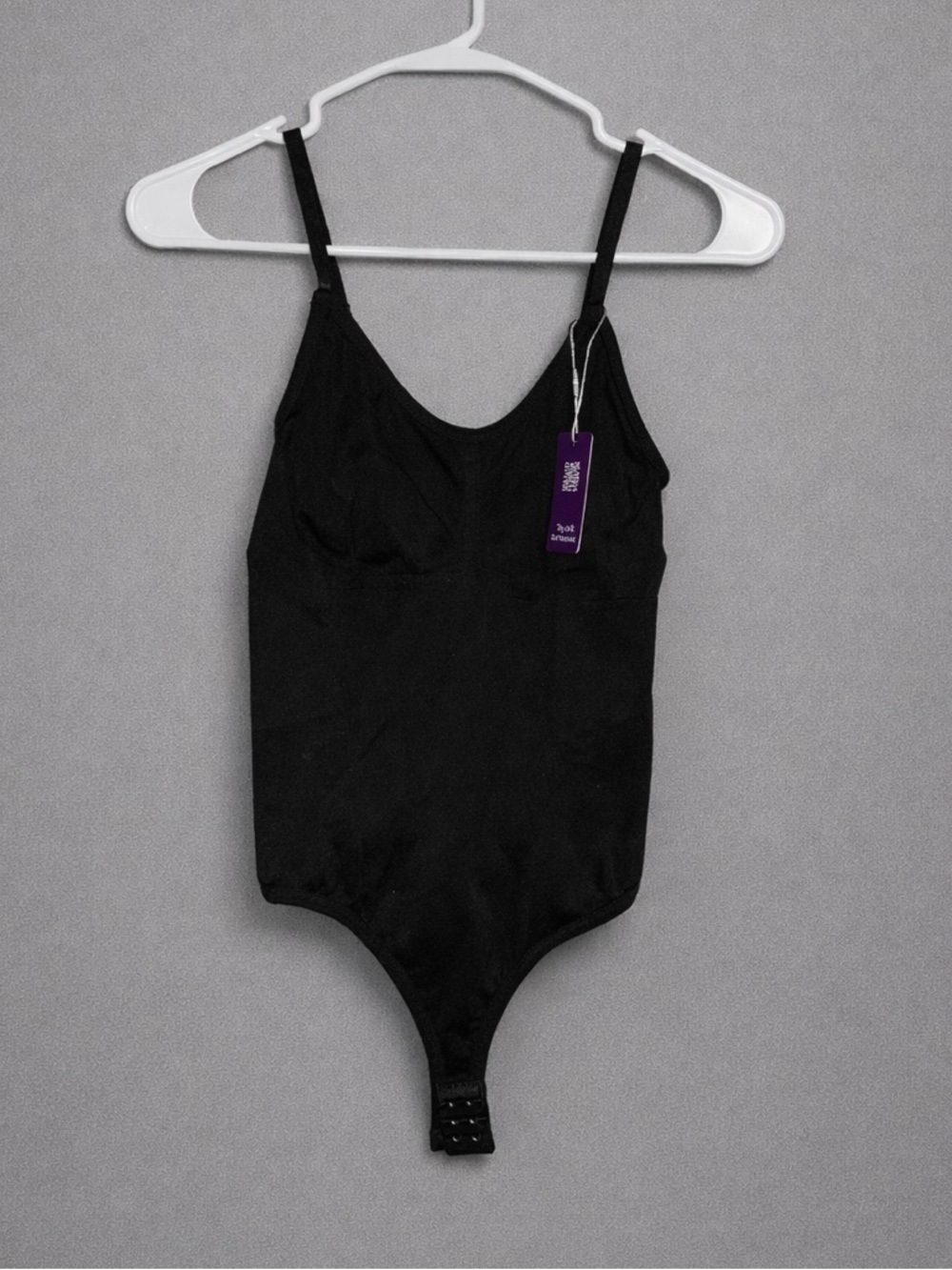 Heyshape Black thong bodysuit.
